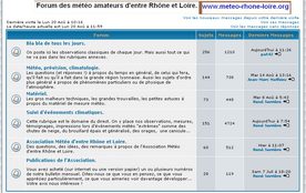 Forum des m&eacute;t&eacute;o amateurs d'entre Rh&ocirc;ne et Loire